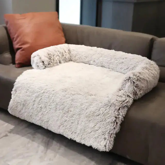 FourPaws Emporium: Luxurious Sofa Pet Calming Bed for Dogs