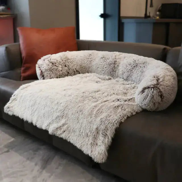 FourPaws Emporium: Luxurious Sofa Pet Calming Bed for Dogs