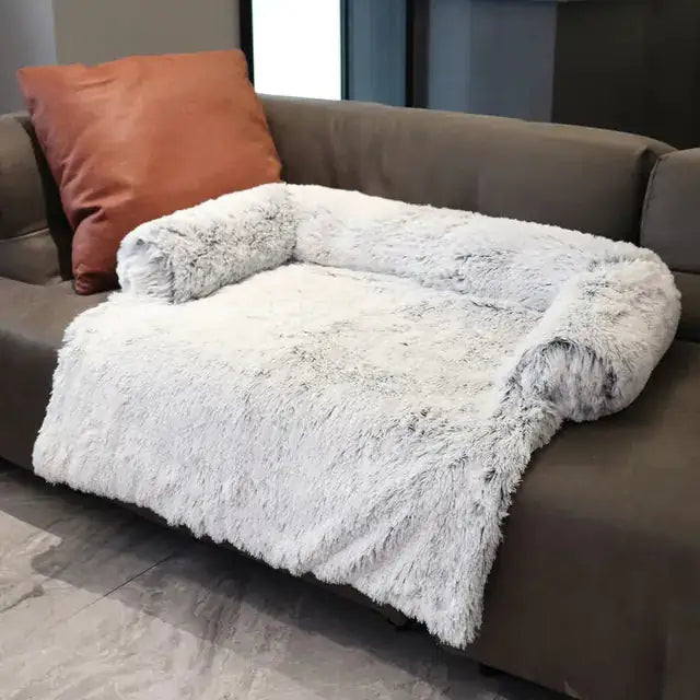 FourPaws Emporium: Luxurious Sofa Pet Calming Bed for Dogs