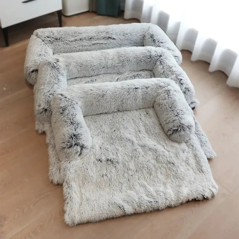 FourPaws Emporium: Luxurious Sofa Pet Calming Bed for Dogs