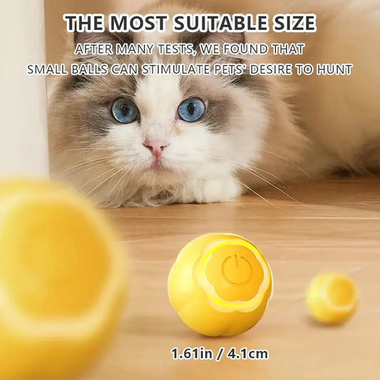 Interactive Smart Cat Ball - Automatic Rolling Toy