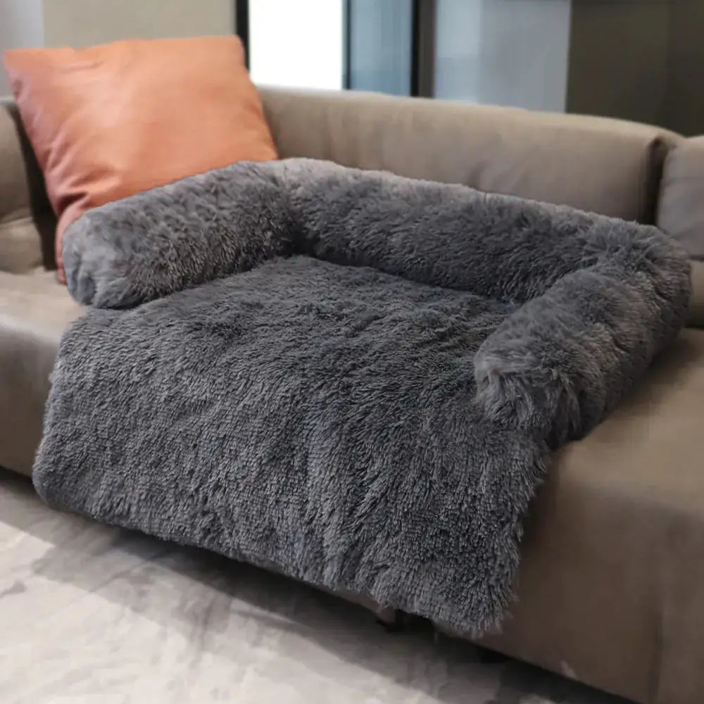 FourPaws Emporium: Luxurious Sofa Pet Calming Bed for Dogs