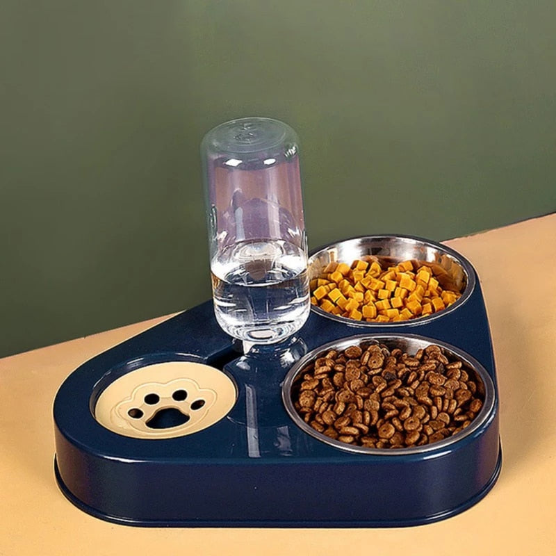 Non-Skid Cat Food Bowl - No-Spill, Durable Feeder